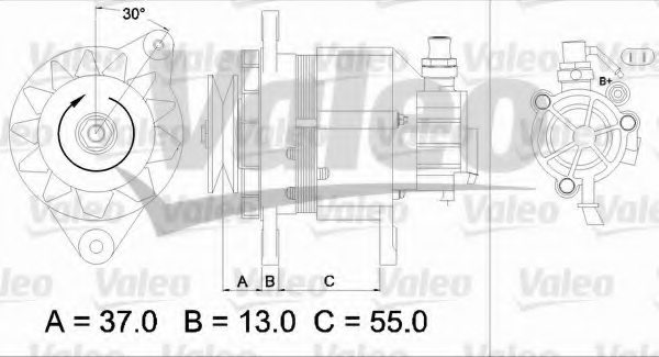 VALEO 437146 Alternator